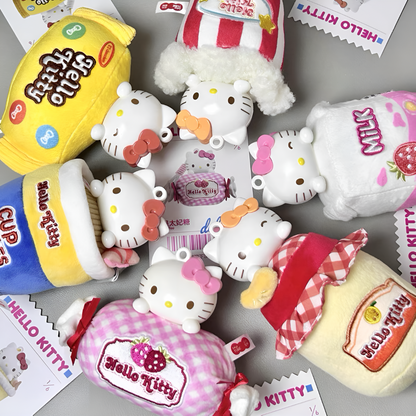 Hello Kitty Convenience Store Series Plush Keychain Blind Box