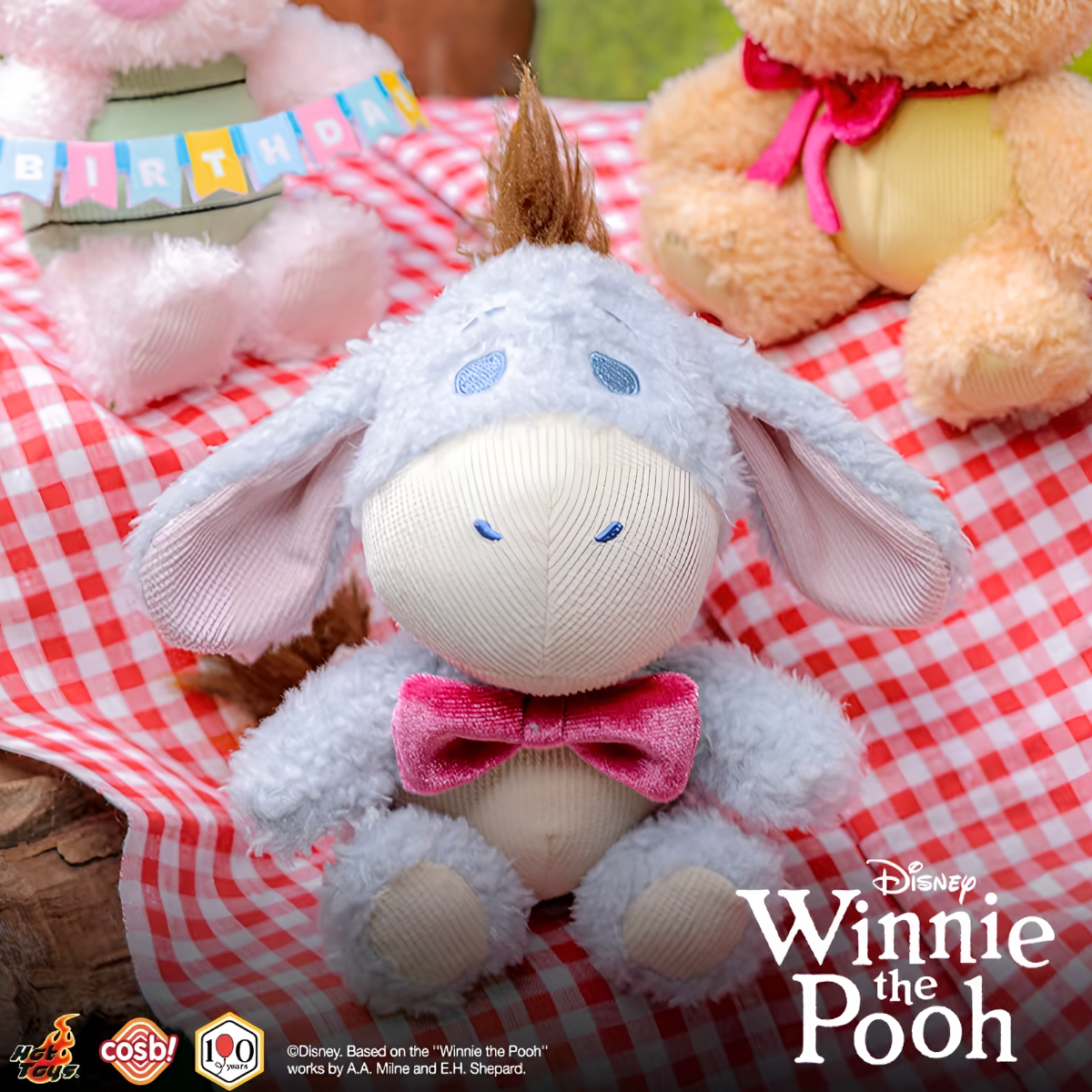 Winnie the Pooh Cosbi Plush Keychain Collection (100th Anniversary Edition)