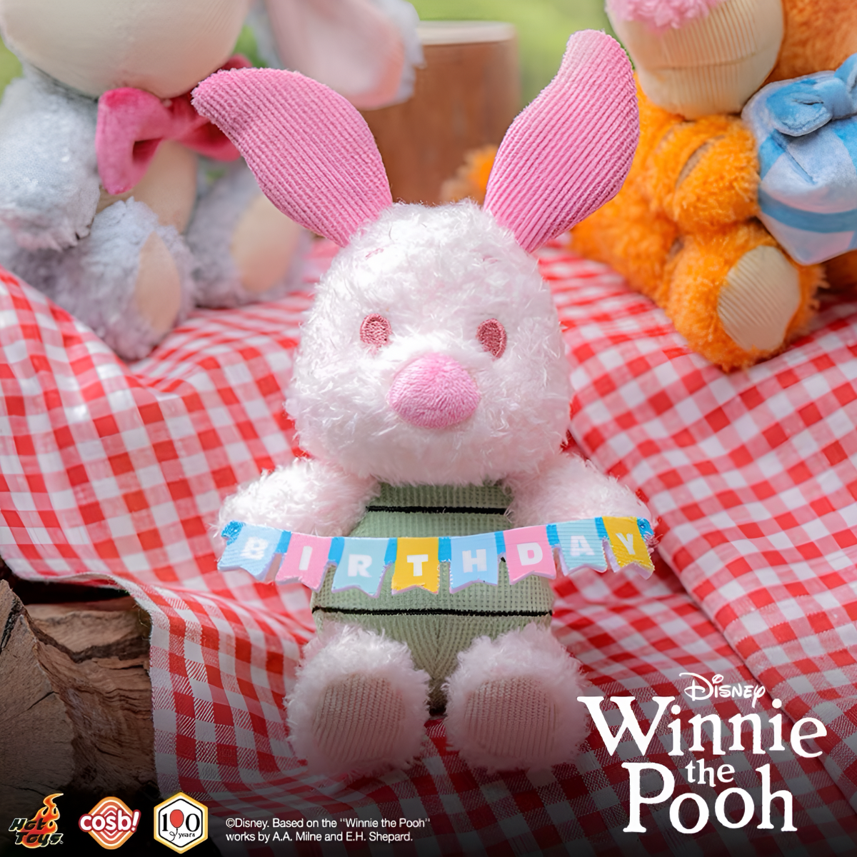 Winnie the Pooh Cosbi Plush Keychain Collection (100th Anniversary Edition)