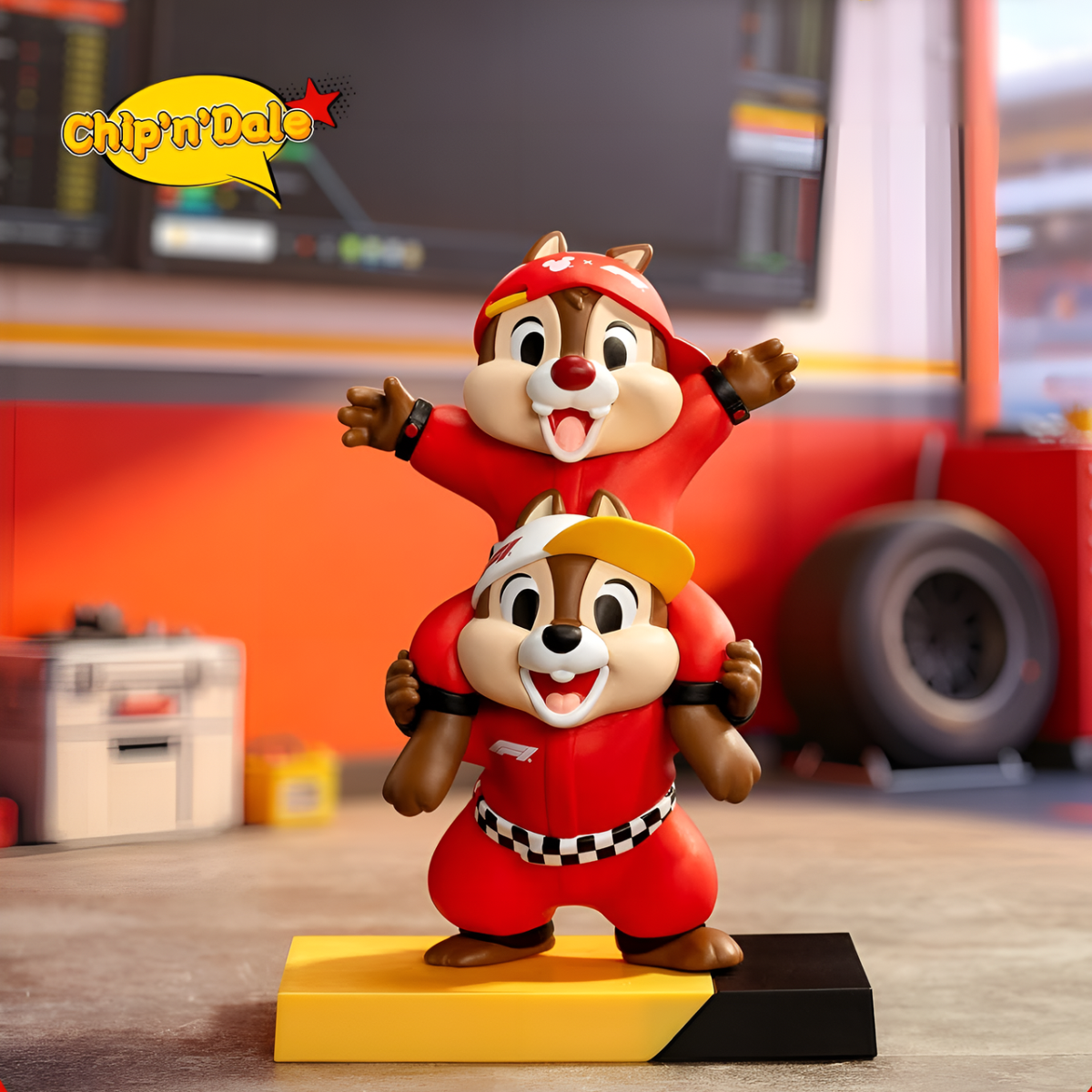 Mickey & Friends F1 Race Day Series Figures Blind Box