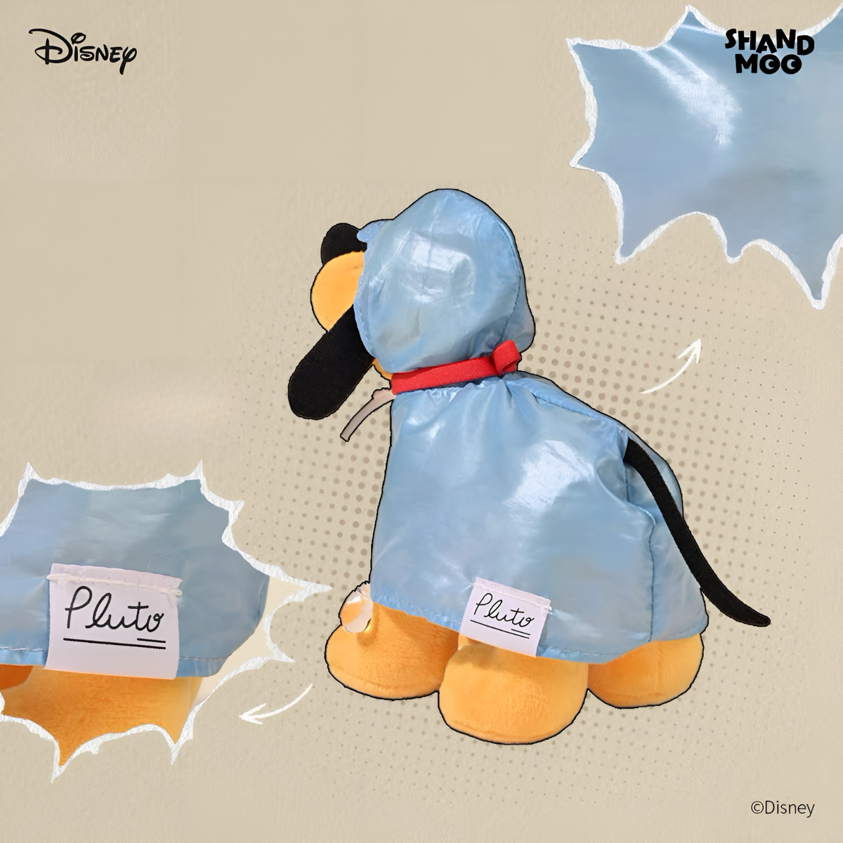 Moomory Series Pluto Plush Charm