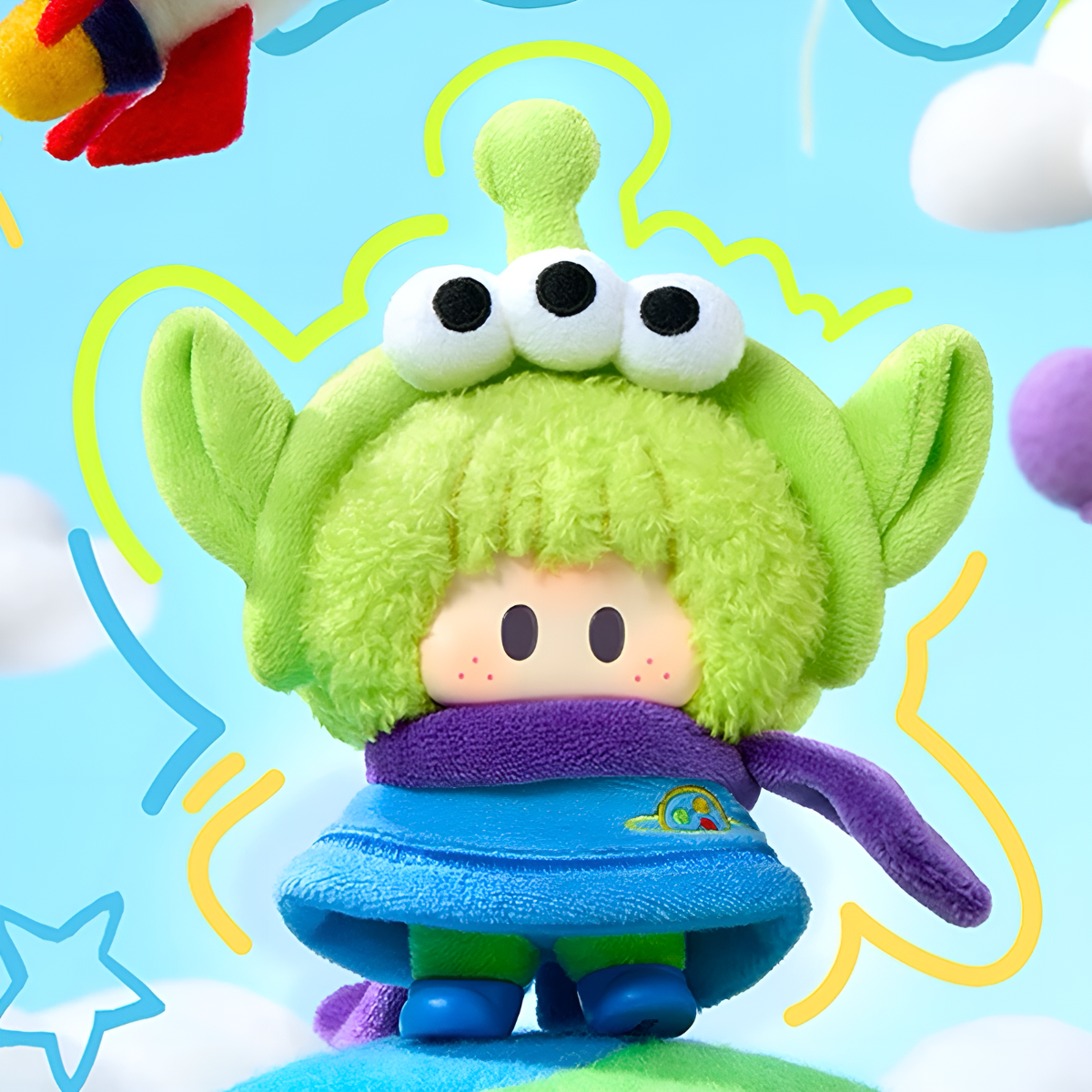 Yoyo x Toy Story Vinyl Plush Pendant Blind Box