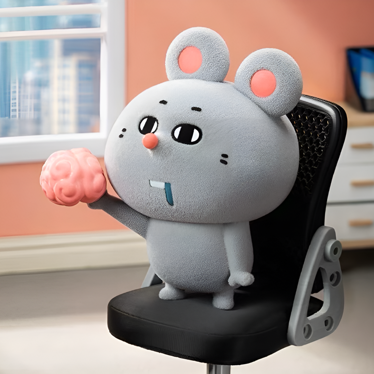 A Day of Corporate Hamster Series Figures Blind Box