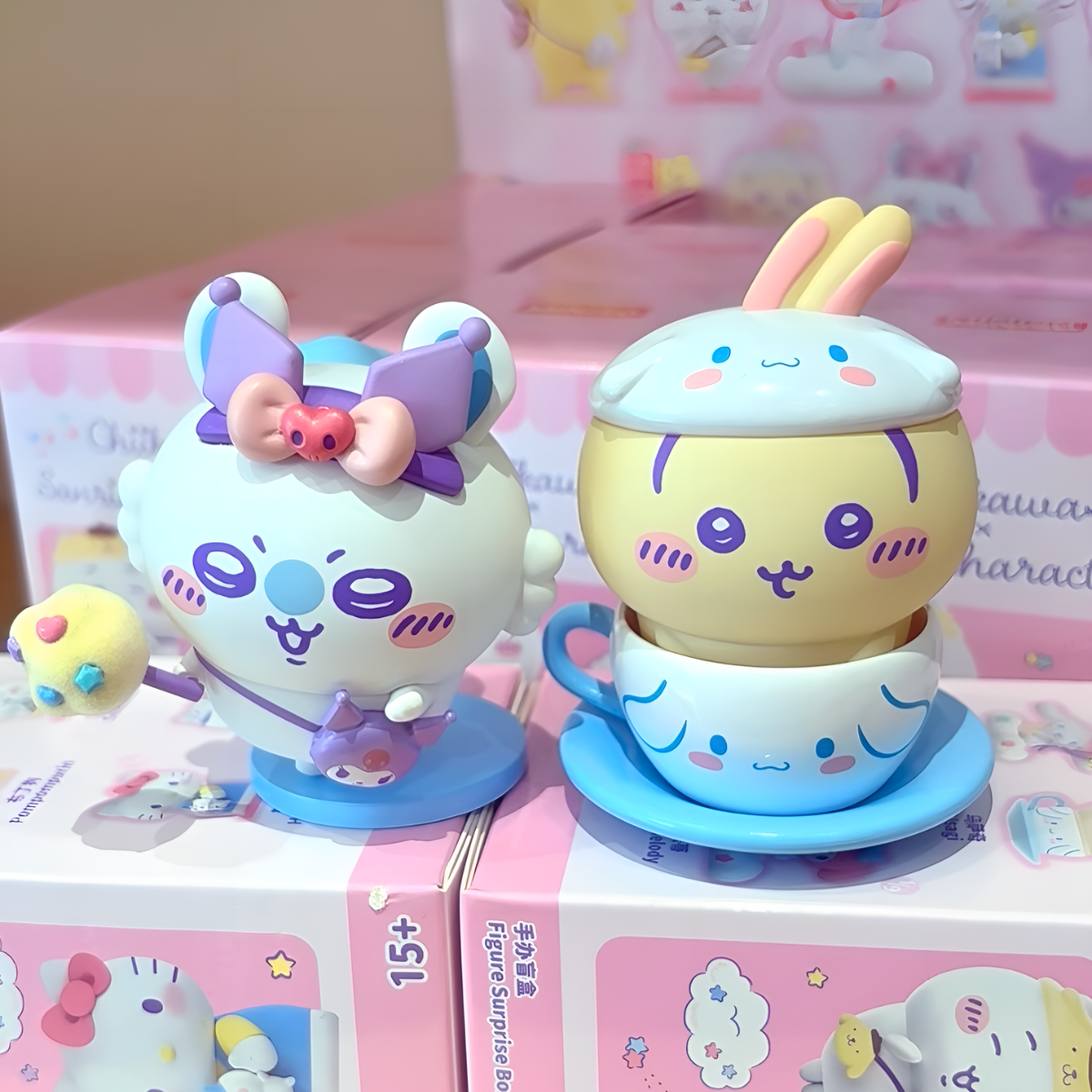 Chiikawa x Sanrio & Characters Series Figures Blind Box
