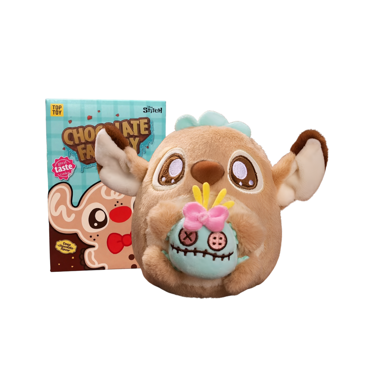 Stitch Chocolate Factory Series Plush Pendant