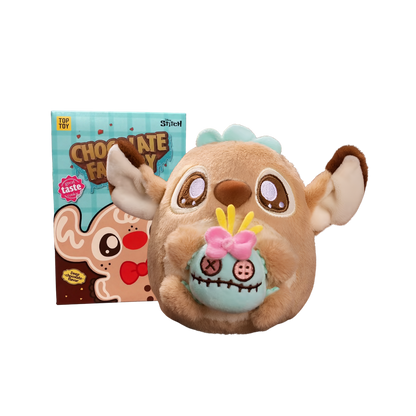 Stitch Chocolate Factory Series Plush Pendant