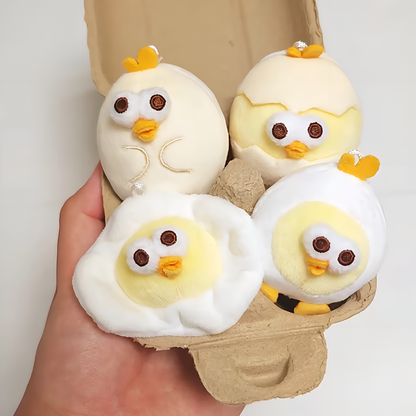 Freelance DunDun Chiken Egg Decorative Plush