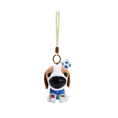 Artist Collection THE DOG - Soccer Series Plush Charm