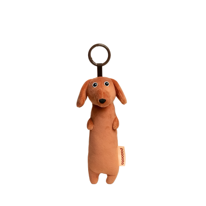 paaaata Dachshund Plush Keychain