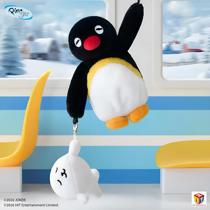 Pingu 45th Anniversary MINI-MEME Series Plush Keychains Blind Box