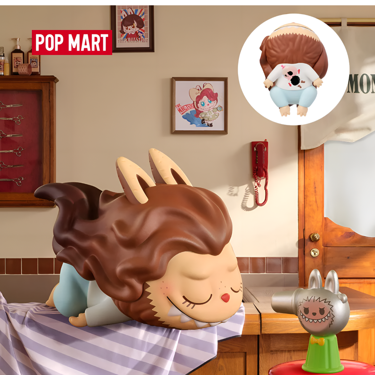THE MONSTERS Hair Salon Series Figures