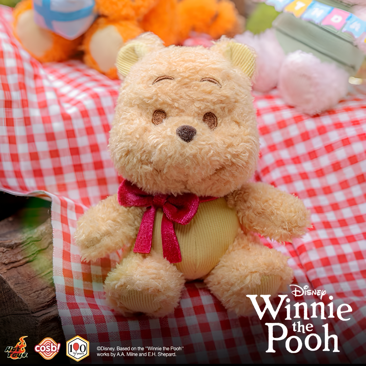Winnie the Pooh Cosbi Plush Keychain Collection (100th Anniversary Edition)