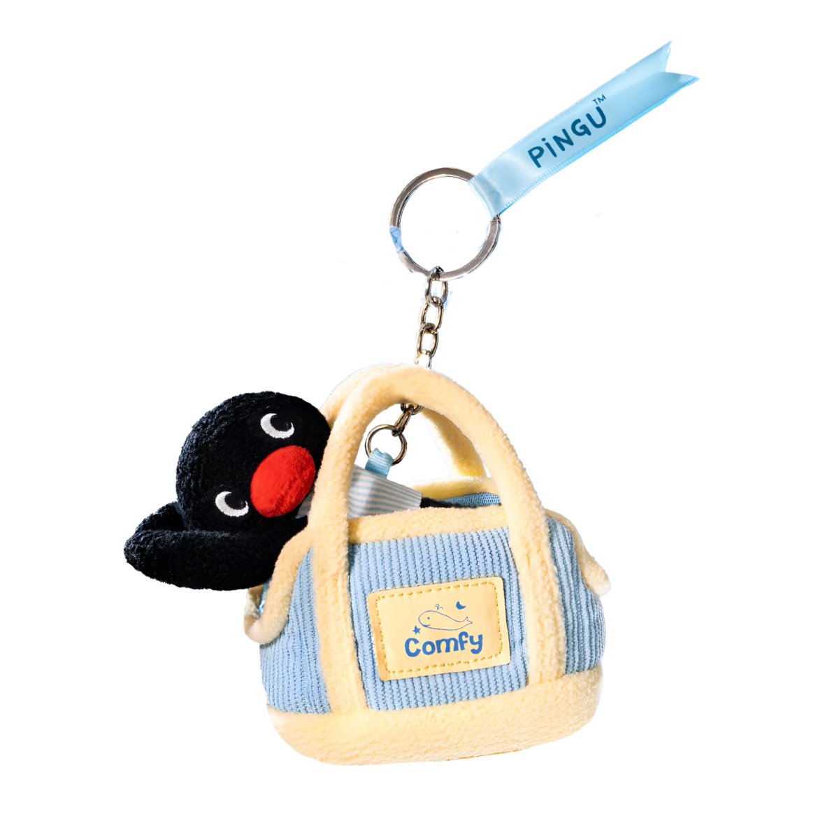 Pingu Big Eater Series Plush Pendant