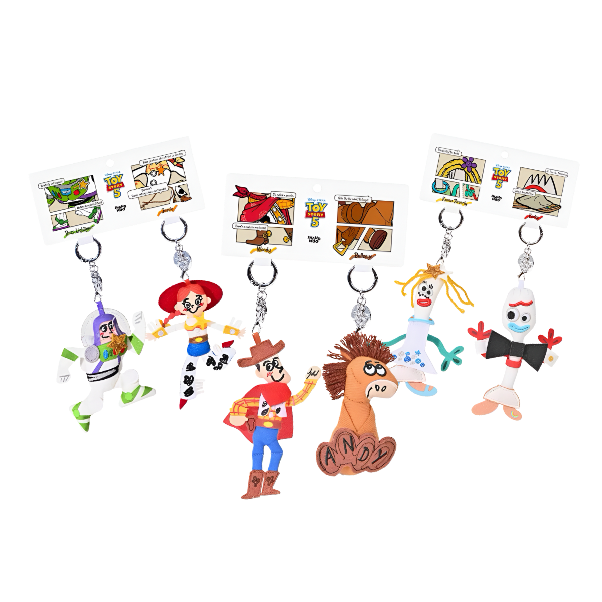 Toy Story Flat Combination Series Plush Charm