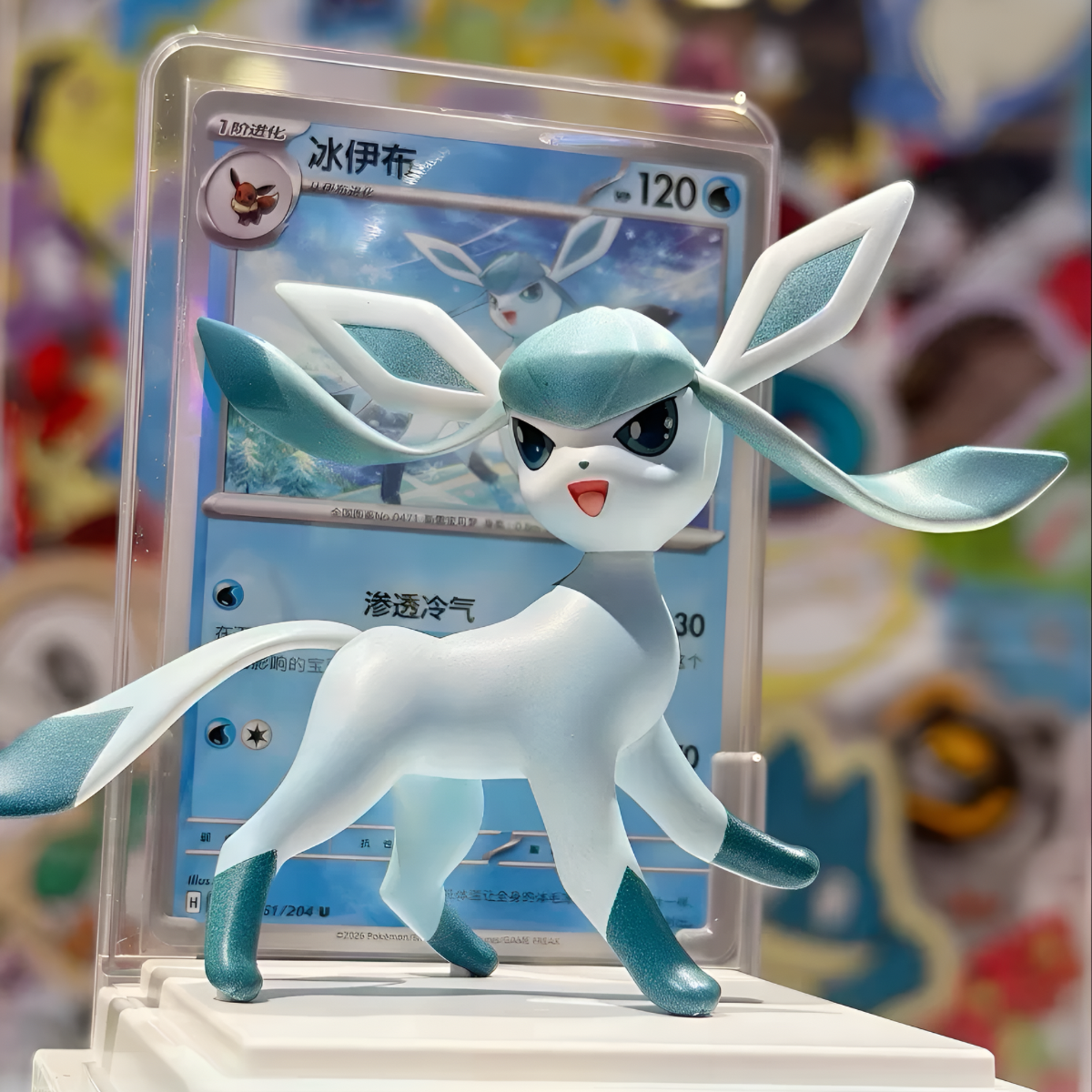 Pokémon Dreamscapes Vol. 3 Eevee & Eeveelutions Figure Set Blind Box