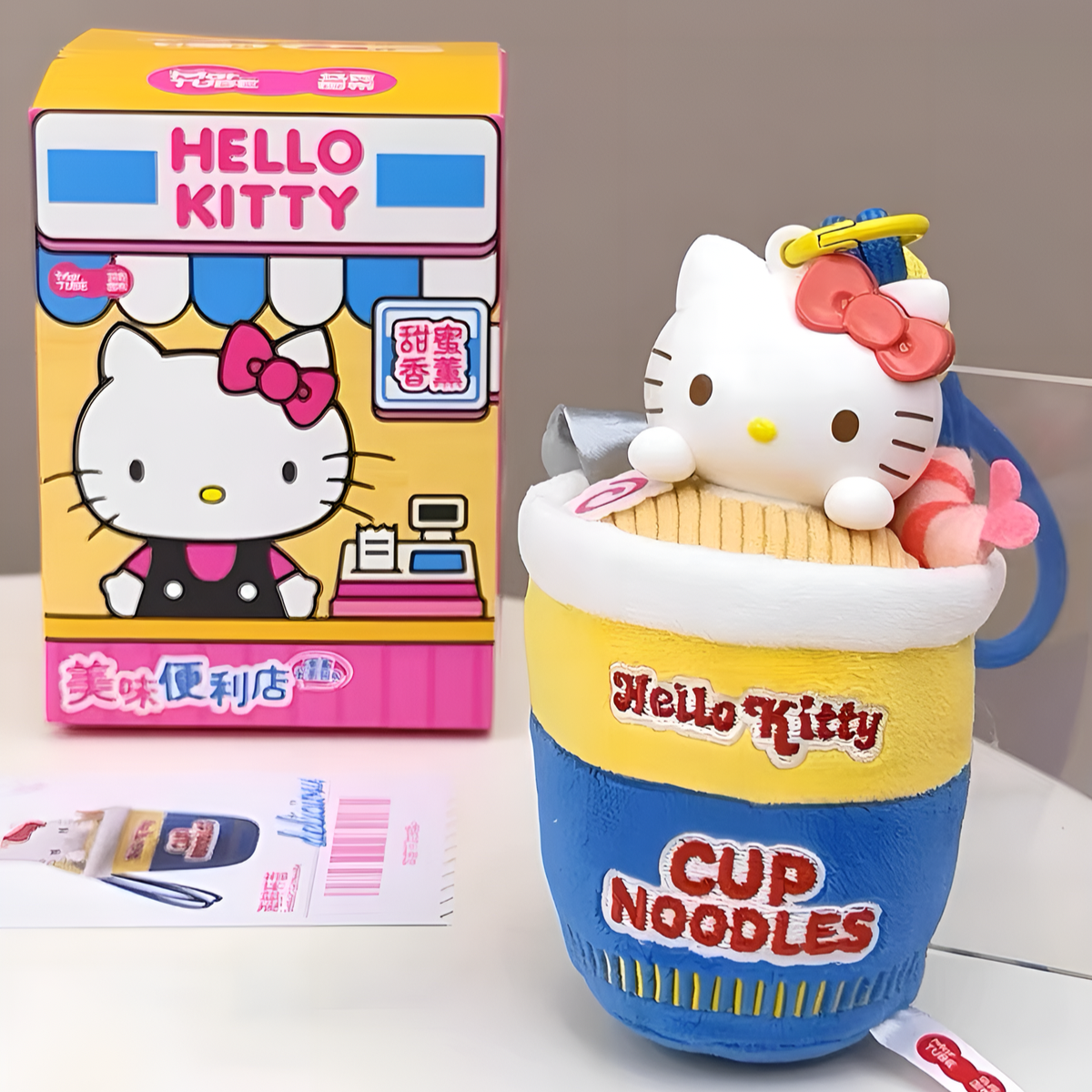 Hello Kitty Convenience Store Series Plush Keychain Blind Box