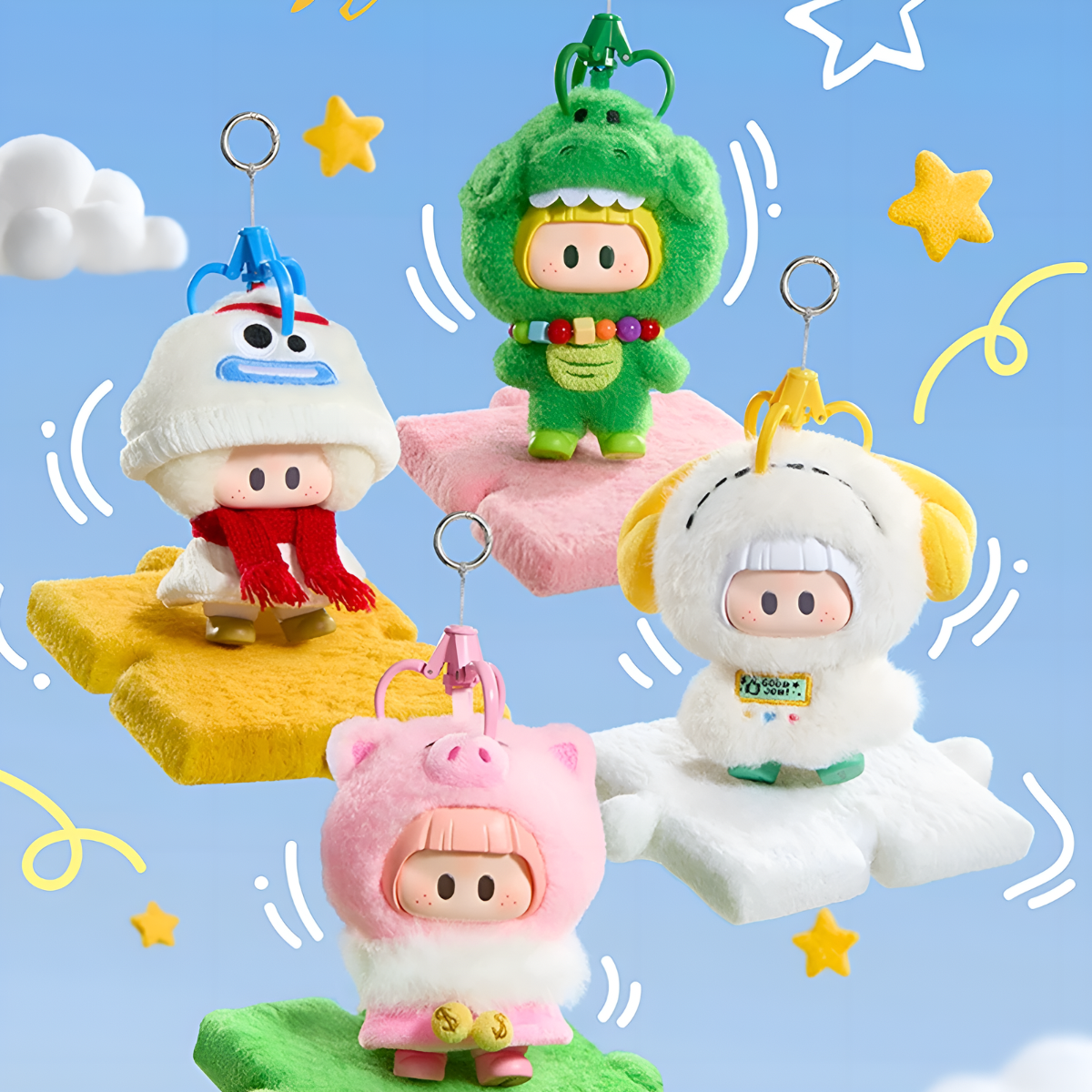 Yoyo x Toy Story Vinyl Plush Pendant Blind Box