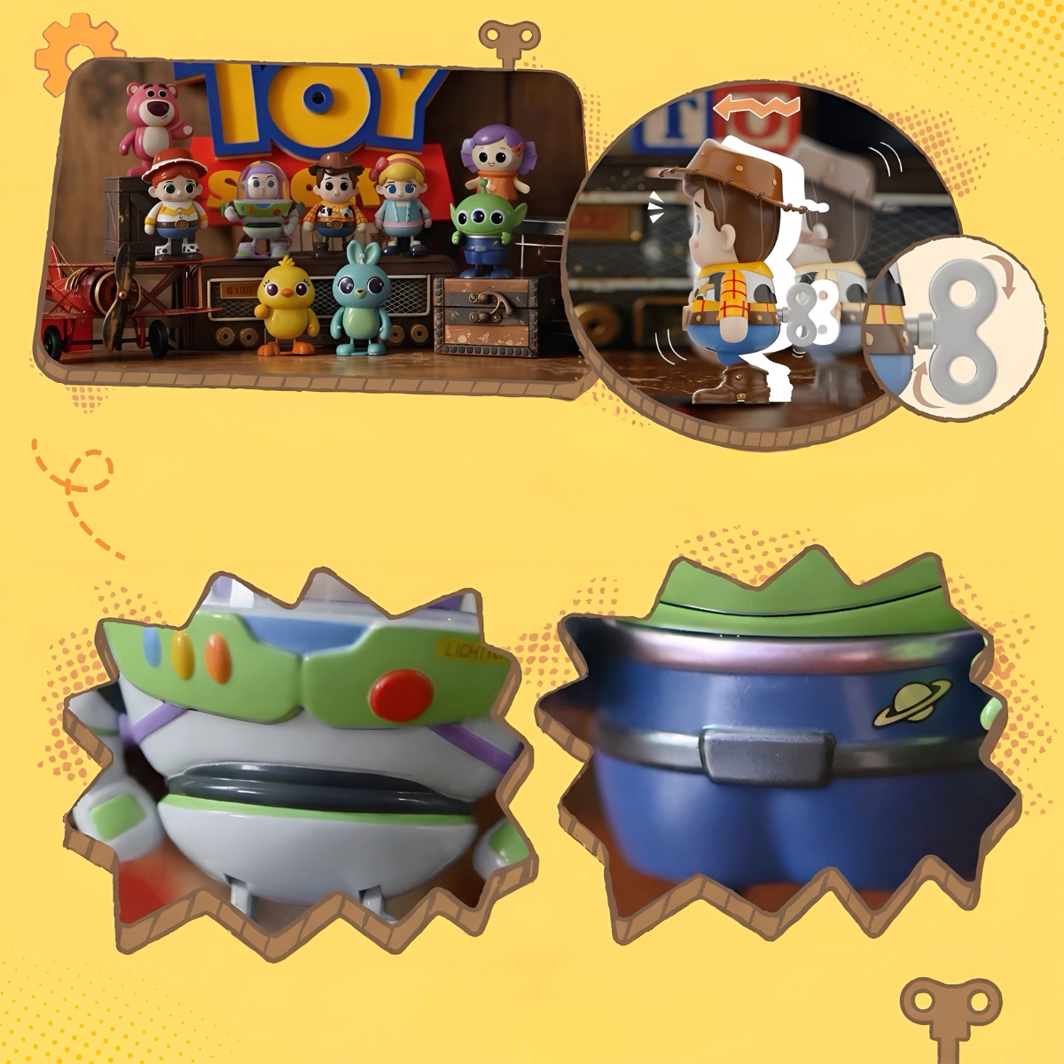 Disney Toy Story Wind-up Series Articulated Blind Box