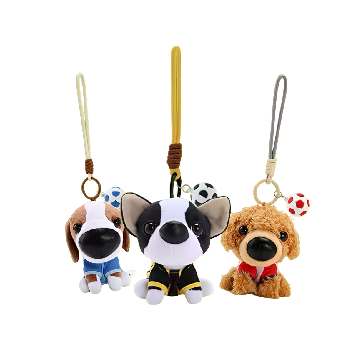Artist Collection THE DOG - Soccer Series Plush Charm