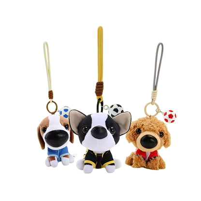 Artist Collection THE DOG - Soccer Series Plush Charm