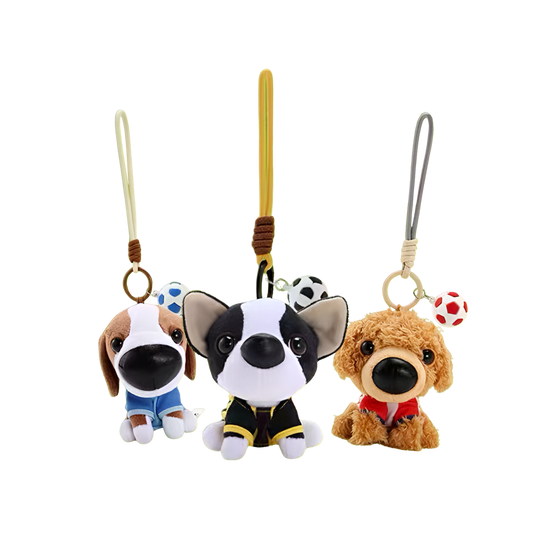 Artist Collection THE DOG - Soccer Series Plush Charm