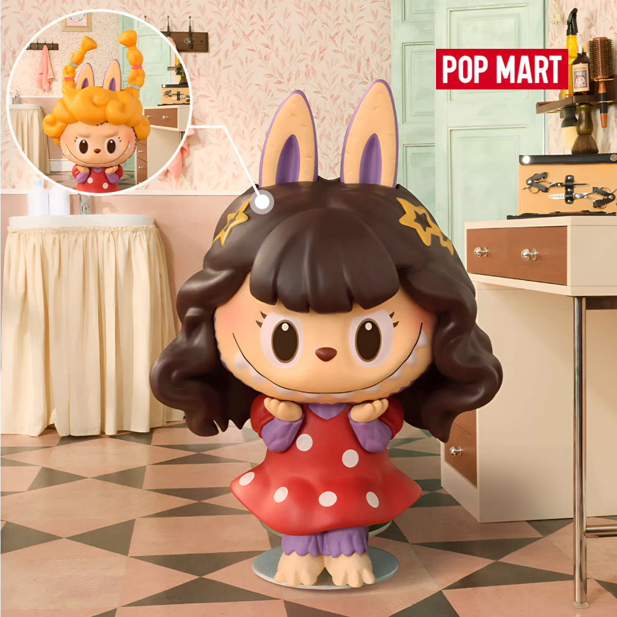 THE MONSTERS Hair Salon Series Figures
