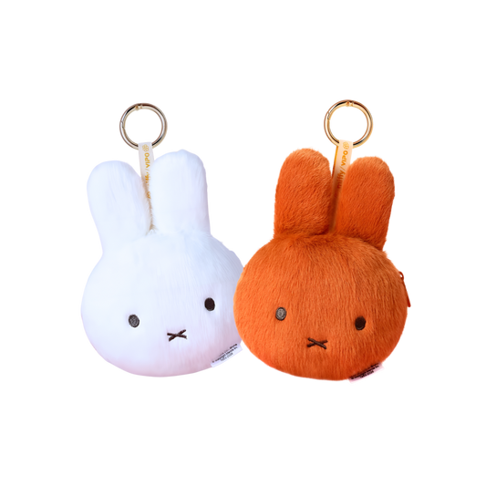 Miffy Plush Coin Purse Keychain Charm