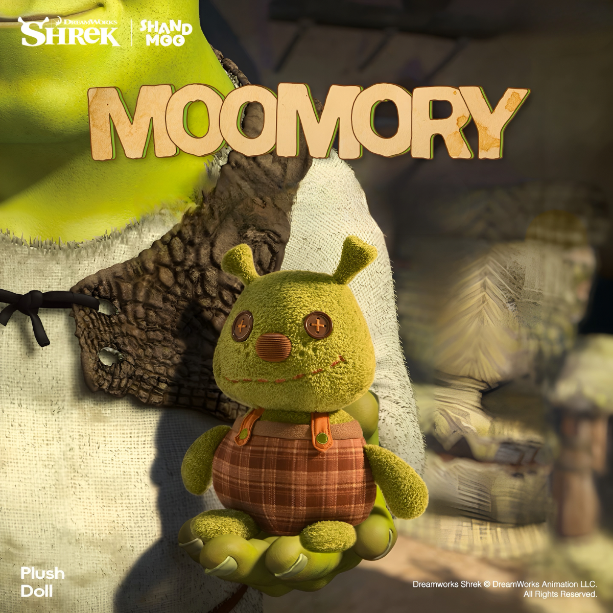 Shand Moo x Shrek - Moo Mory Series Huggable Plush