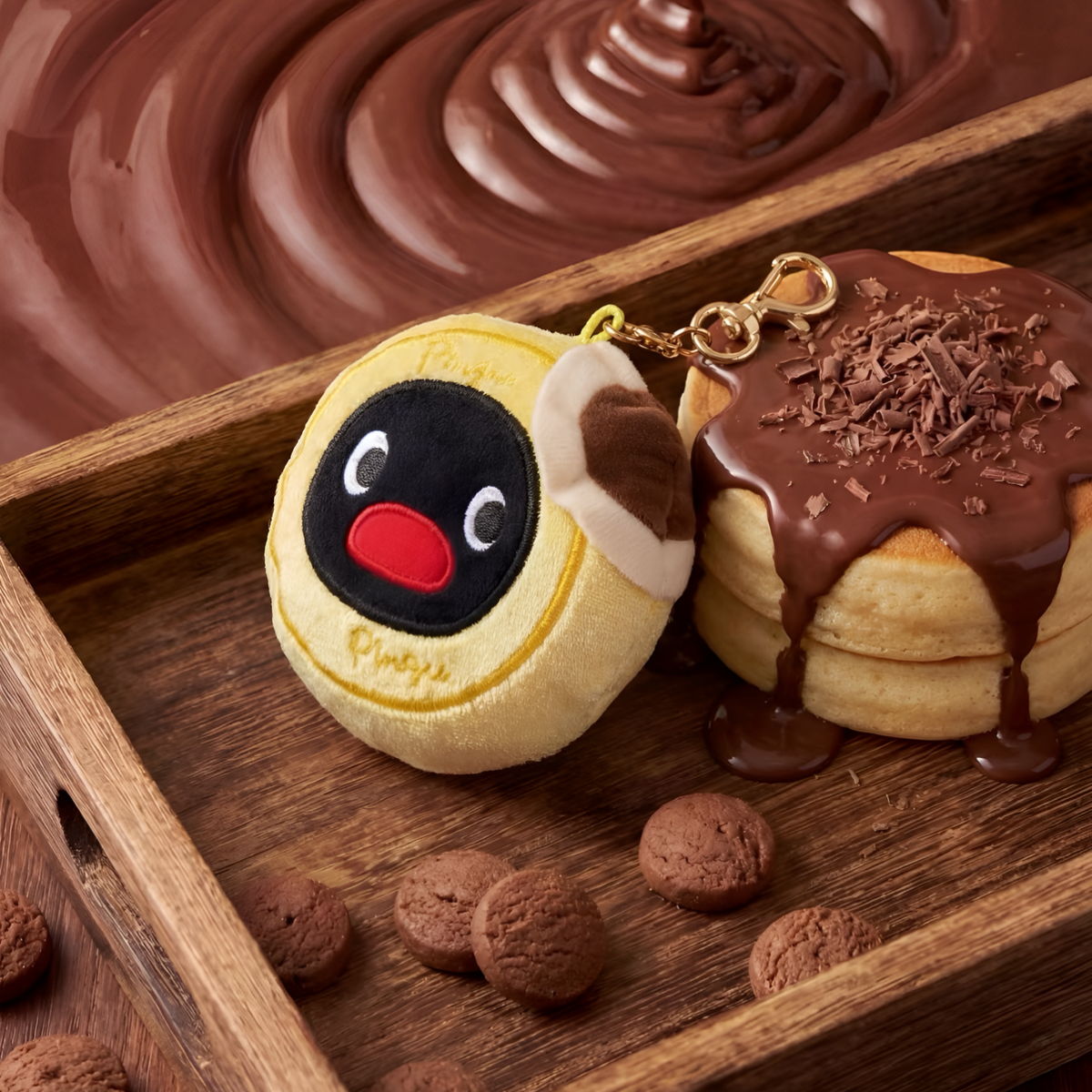 Pingu's First Chocolate Factory - Pingu Choco Series Mini Plush Keychain Blind Box