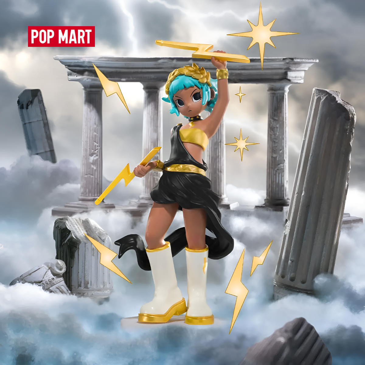 Peach Riot Carry the Music Series Block Pendant