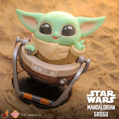 Star Wars Mandalorian Grogu Cosby Bobble-head Collection Blind Box