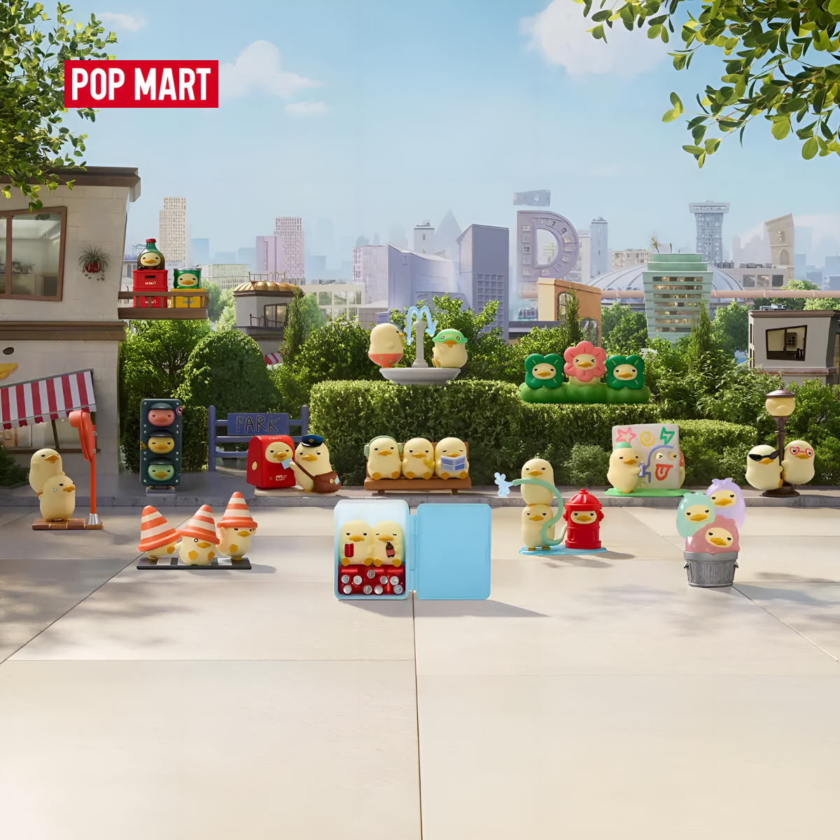 mini DUCKOO Citywalk Series Figures