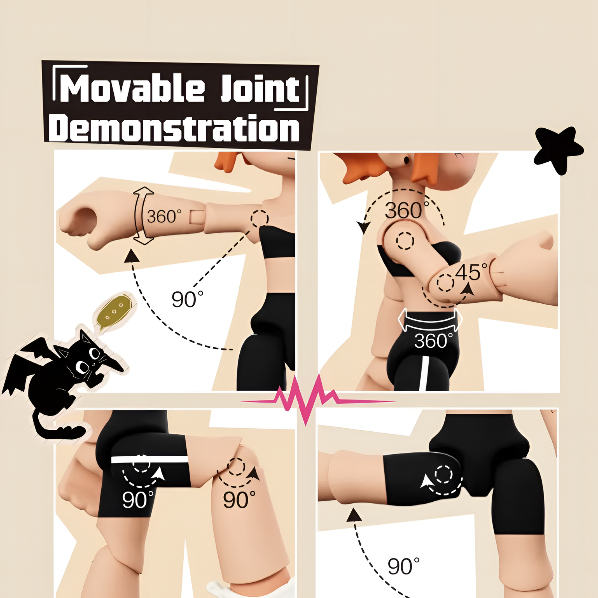 Peach Riot Carry the Music Series Block Pendant