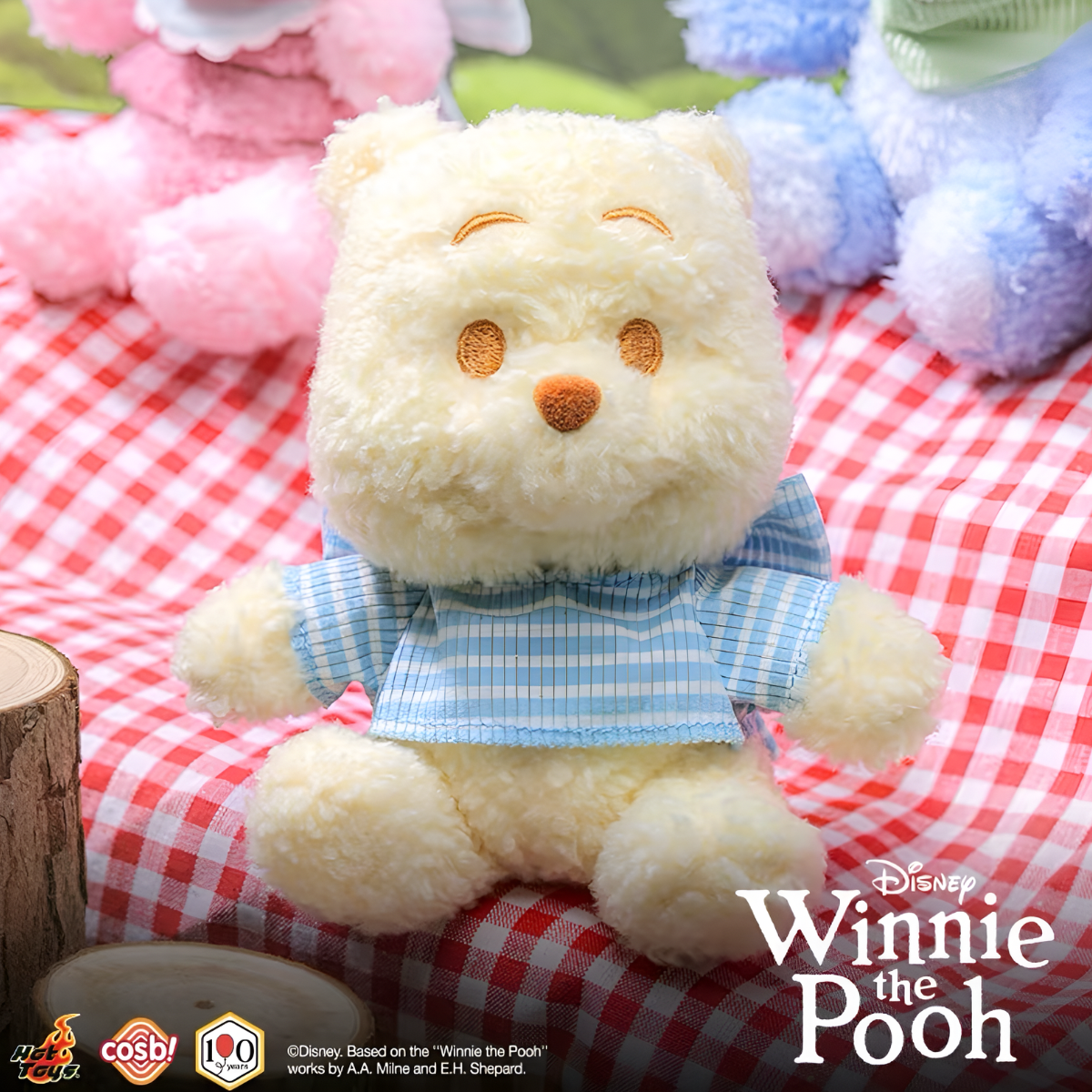 Winnie the Pooh Cosbi Plush Keychain Collection (100th Anniversary Edition)