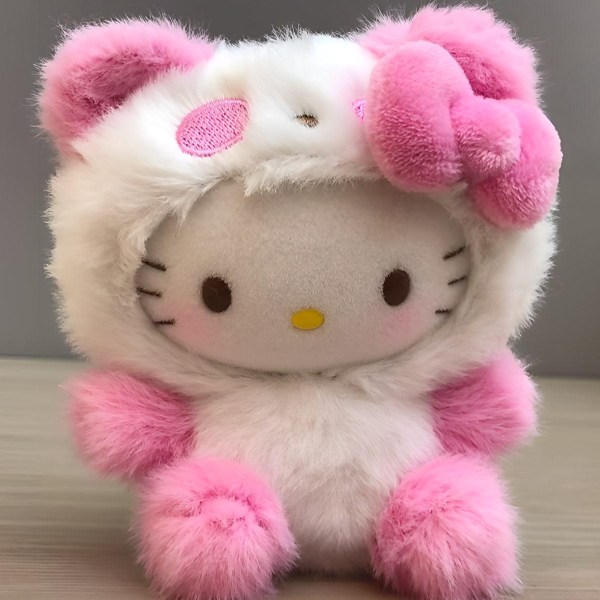 Sanrio Characters Colorful Panda Series Plush Pendant Blind Box