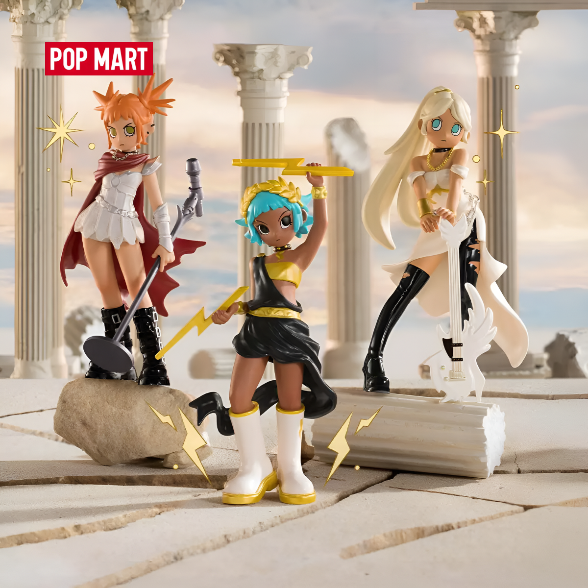 Peach Riot Carry the Music Series Block Pendant