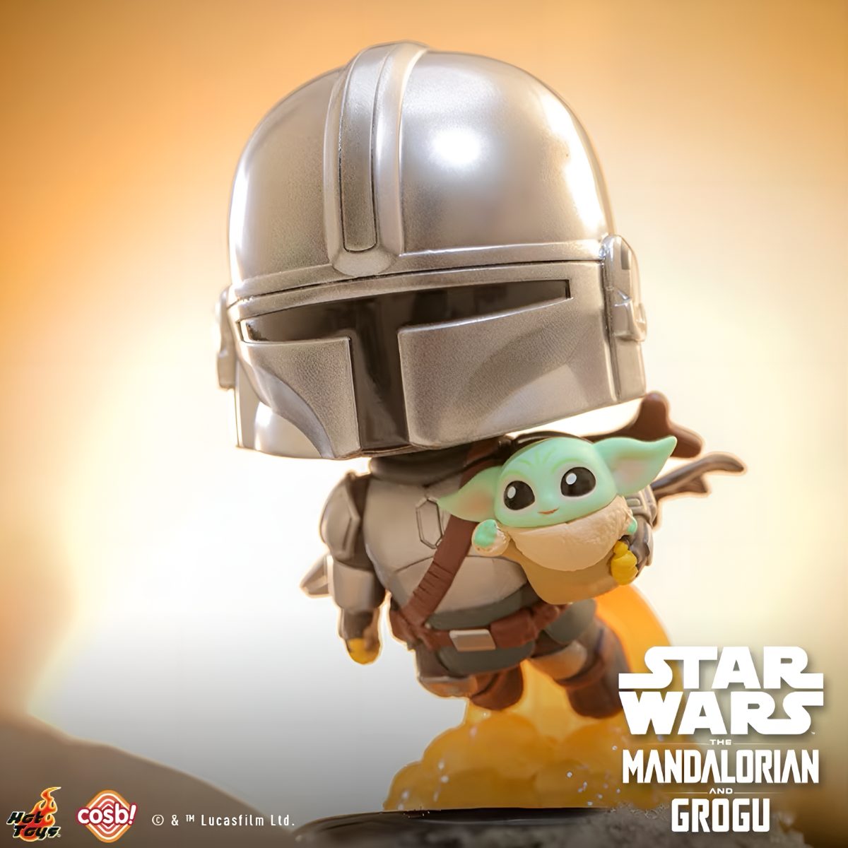 Star Wars Mandalorian Grogu Cosby Bobble-head Collection Blind Box