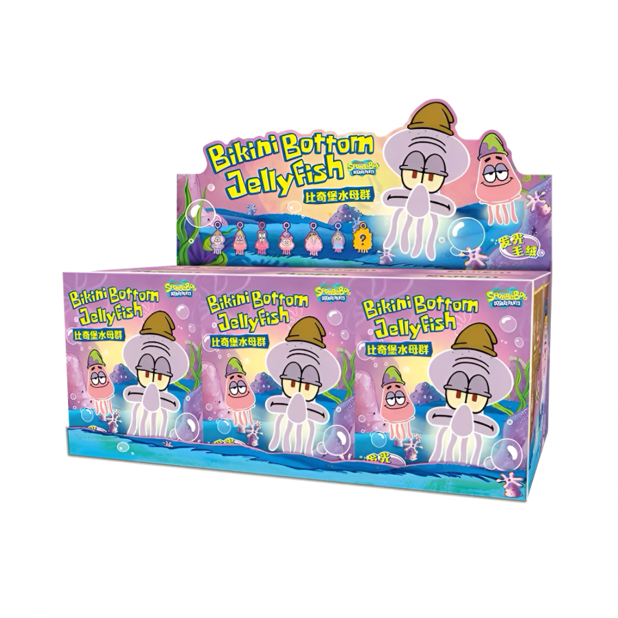 SpongeBob Bikini Bottom Jellyfish Series Glow-in-the-Dark Plush Blind Box