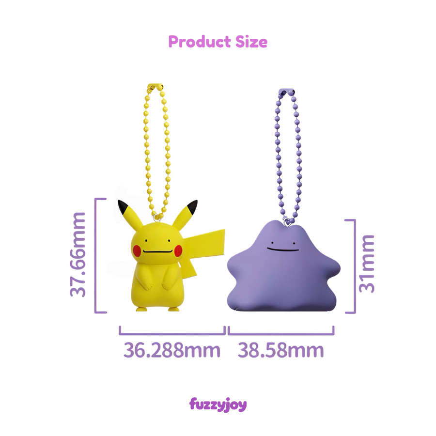 Pokémon Ditto and Pikachu Series Pendant Blind Box
