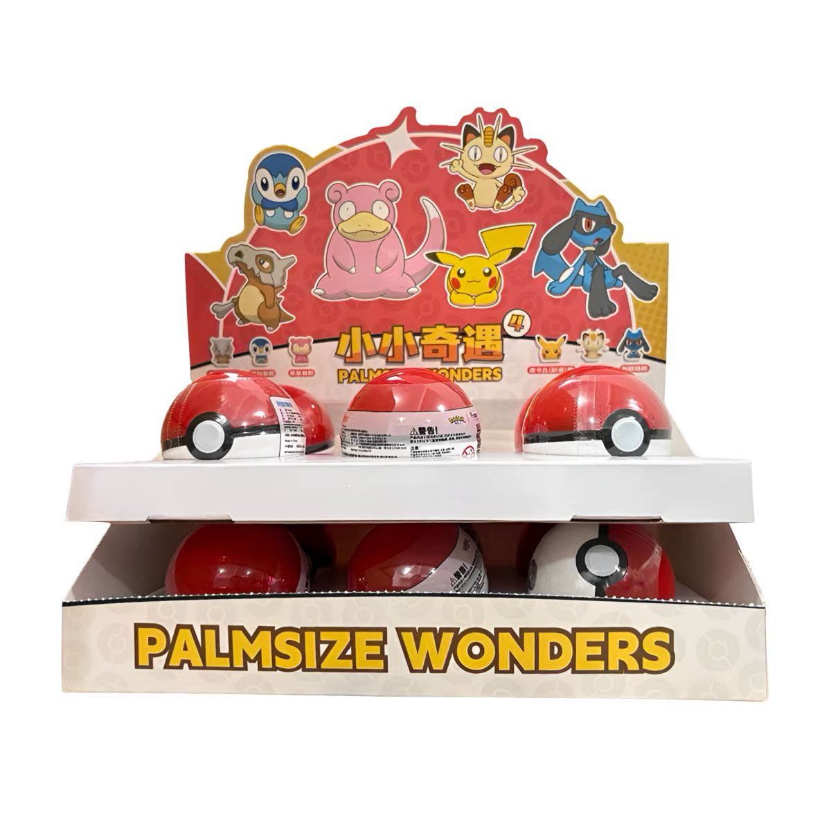 Pokémon Palmsize Wonders Series Vol.4 Figures Blind Box