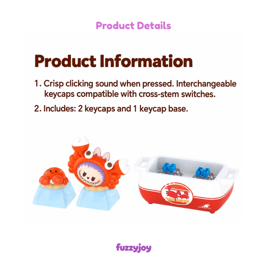 POP BEAN Dip for Fun Series - Squishy Keycap