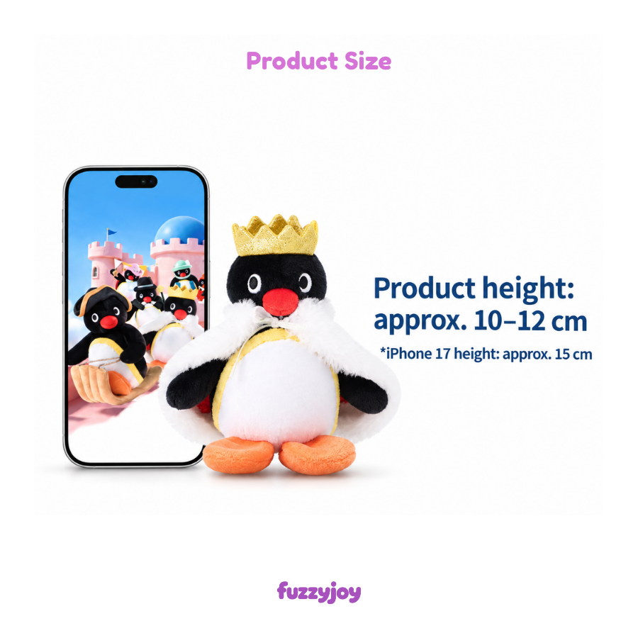Pingu Fairytale Wandering Series Plush Pendant Blind Box