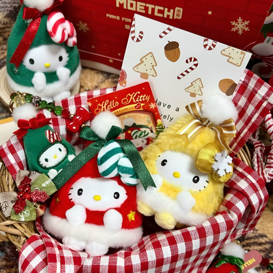 Hello Kitty Starry Apple Wishes Series Mini Vinyl Plush Blind Box