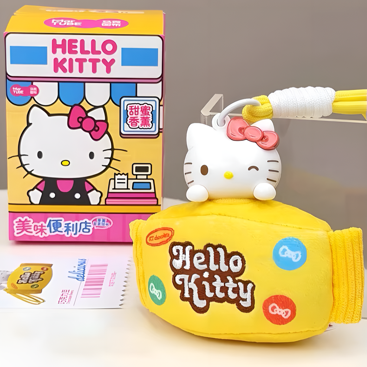 Hello Kitty Convenience Store Series Plush Keychain Blind Box