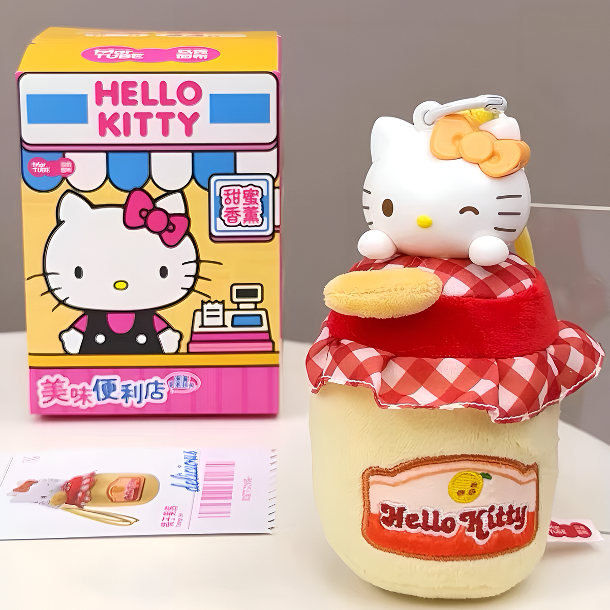 Hello Kitty Convenience Store Series Plush Keychain Blind Box
