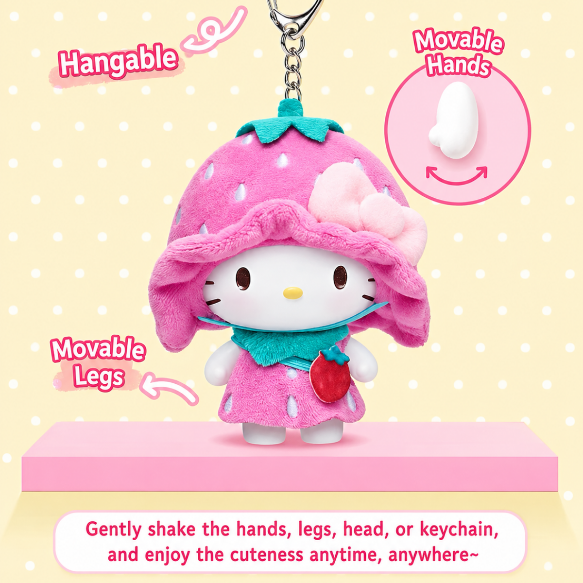 Hello Kitty Strawberry Kindergarten Mix-and-Match Figure