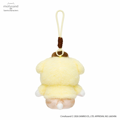 mofusand x Sanrio Characters Plump & Fluffy Mascot Plush Pendant