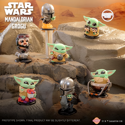 Star Wars Mandalorian Grogu Cosby Bobble-head Collection Blind Box