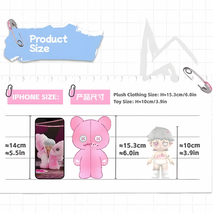 ZERO° Doll Paradise – Rhapsody Series Plush Charm Blind Box