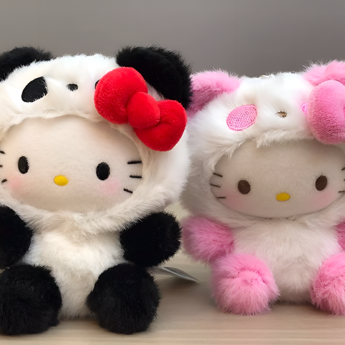 Sanrio Characters Colorful Panda Series Plush Pendant Blind Box